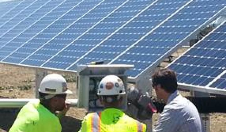 Antelope Valley Update: SunPower Builds, SunEdison Greets, Recurrent Makes a Move