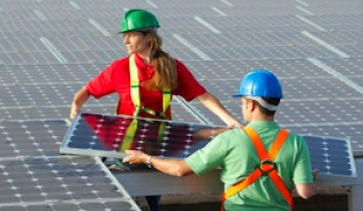 Up to 110,000 New Green Jobs Created in 2012