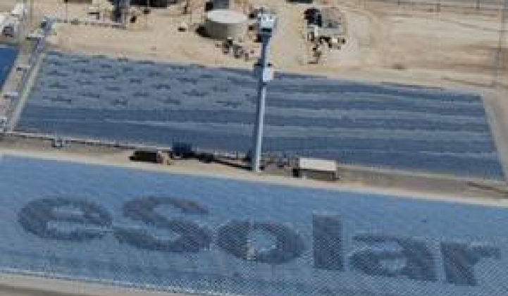 ESolar’s Bet on Modular Solar Power Towers With Storage