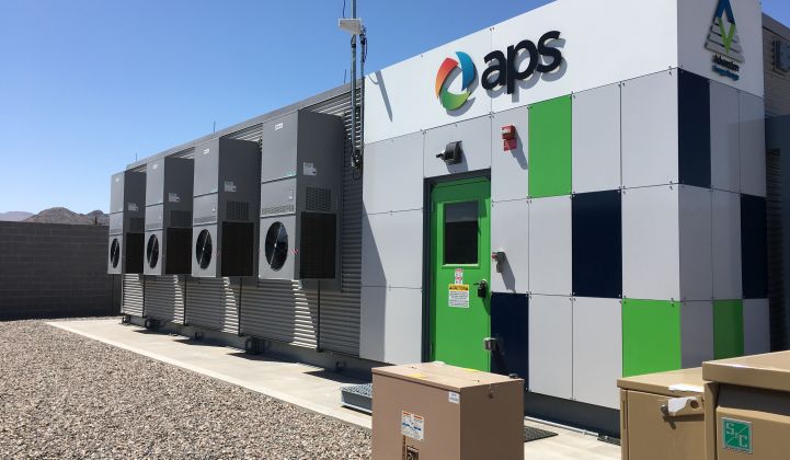 Arizona Public Service Is Back on the Grid-Scale Battery Scene
