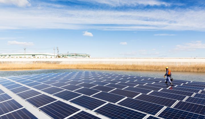 Land-constrained Japan has been an early leader in the emerging floating solar market.