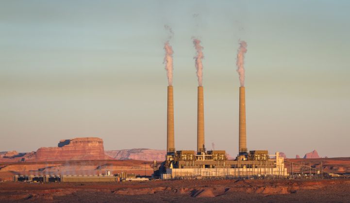 The Navajo Generating Station provides the majority of the Central Arizona Project's power.