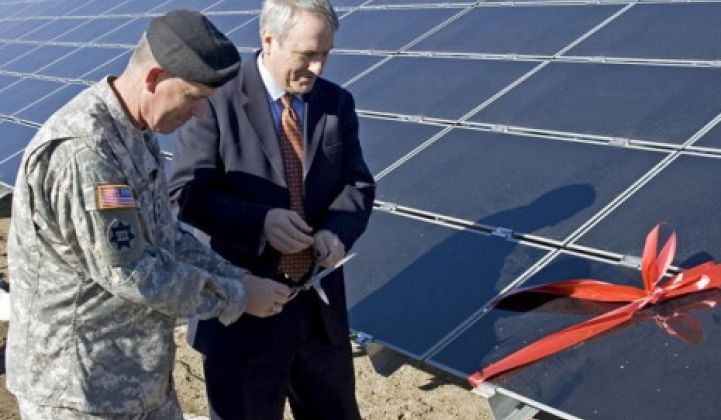 How the Army Became a Leader in Third-Party Clean Energy Financing