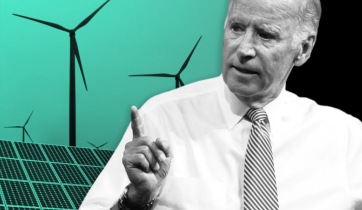 Joe Biden has pledged to set the U.S. on a course to completely decarbonize its electricity sector by 2035. (Image: GTM)