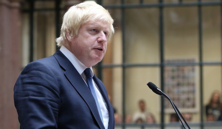 Prime Minister Boris Johnson is hoping to create 250,000 jobs in the energy sector. (Credit: U.K. FCO)