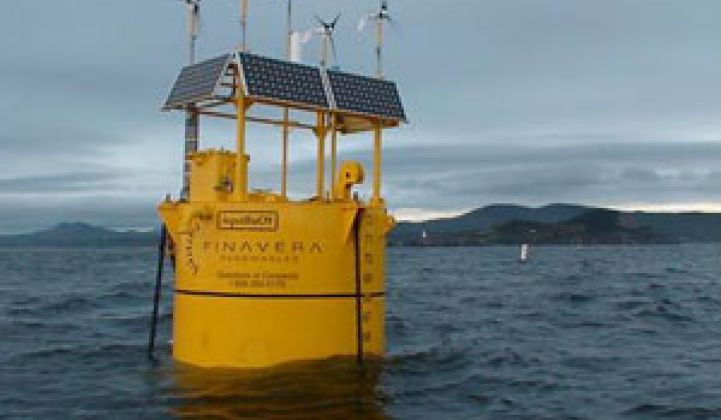 California Sinks Its First Wave Energy Project