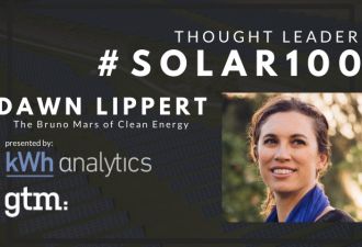 Solar100’s Dawn Lippert: The Bruno Mars of clean energy