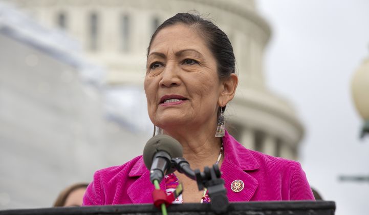 Haaland would be the first Indigenous person to lead the Department.