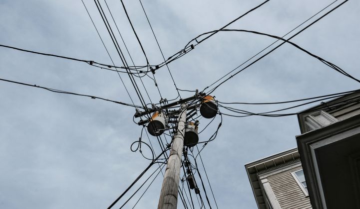 Electric distribution systems power cables and transformers in Salem, Massachusetts