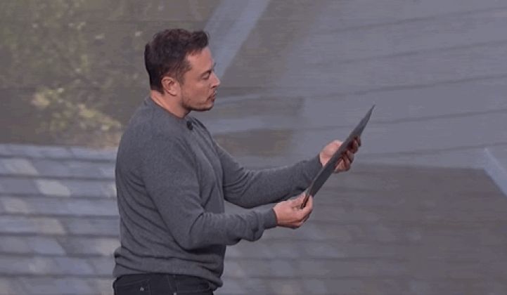 Tesla’s Solar Roof Was Code-Named ‘Steel Pulse,’ and Musk Called the Prototype a ‘Piece of Shit’