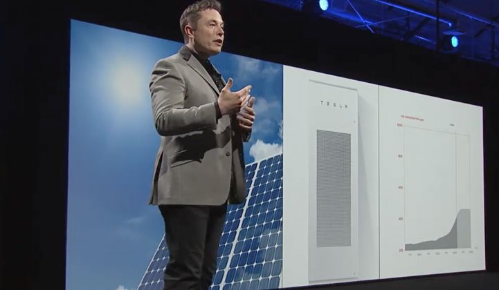 Tesla said residential solar deployments have been affected by a short supply of home batteries.