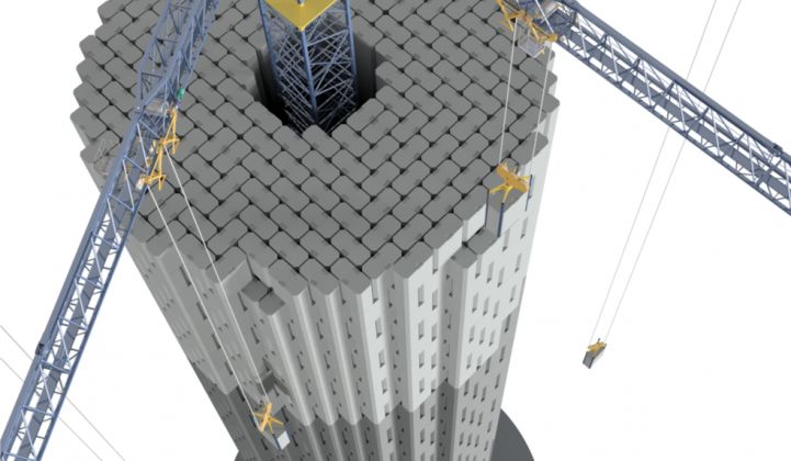 Energy Vault wants to make a crane stacking heavy concrete blocks the new face of long-duration energy storage.