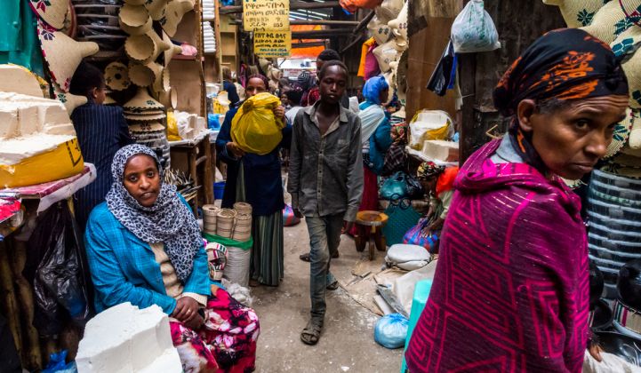 Energy access experts can learn from vendors at Ethiopia's Merkato in Addis Ababa.