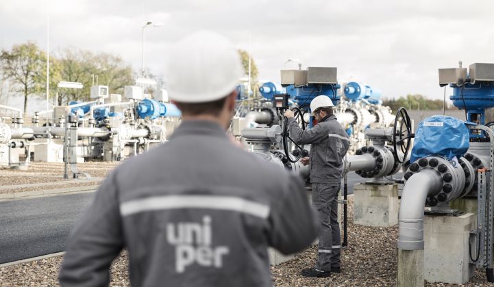 Germany's Uniper plans to convert some of its gas storage and generation facilities to hydrogen. (Credit: Uniper)