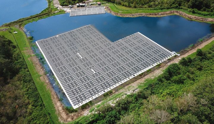 The U.S. has only about 9 megawatts of floating PV currently installed. Credit: D3Energy