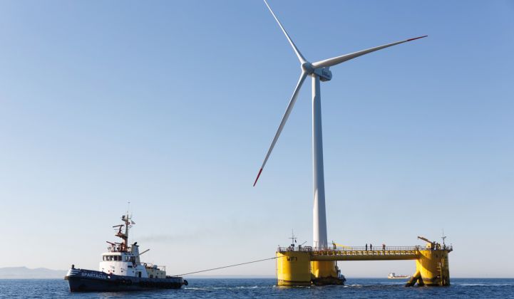 “We are trying to find economically attractive solutions for floating offshore wind turbines.