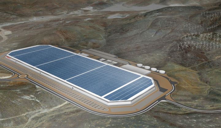 Tesla and Panasonic Kick Off Battery Production at the Gigafactory