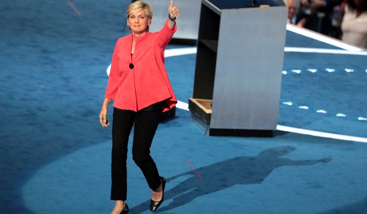 Jennifer Granholm has been picked to lead the Energy Department under the Biden administration. (Credit: Getty Images)