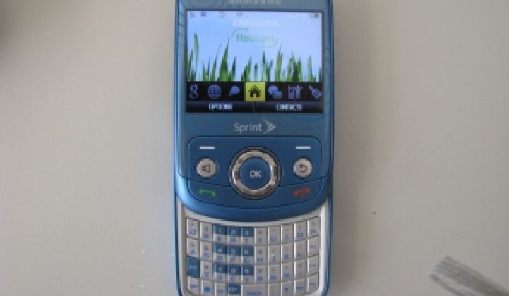 Product Review: Samsung’s Green Reclaim Phone