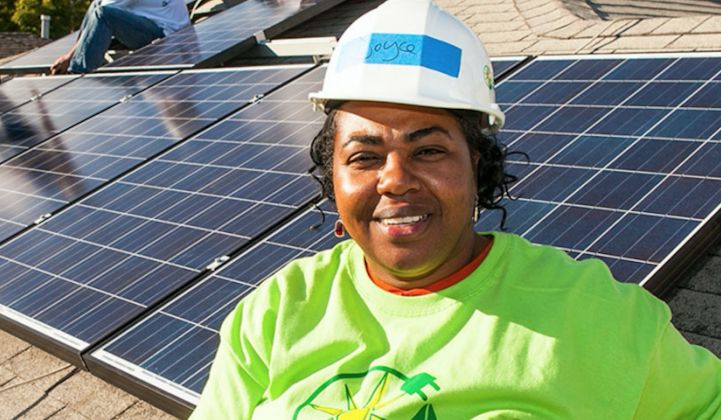 The solar industry must improve diversity in hiring.