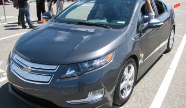 Texas, New York Early Markets for Chevy Volt