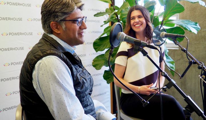Jigar Shah talks with Emily Kirsch for the Watt It Takes live podcast series.