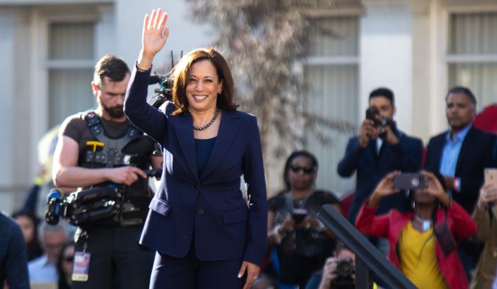 California Senator Kamala Harris has joined the 2020 Democratic presidential ticket.