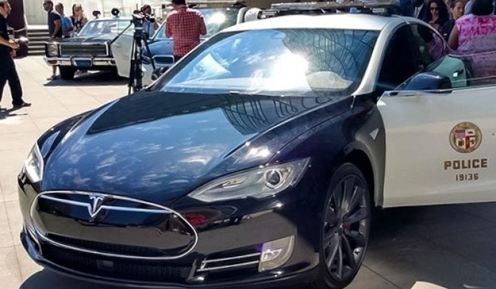 LAPD Could Soon Use Tesla Pursuit Vehicles