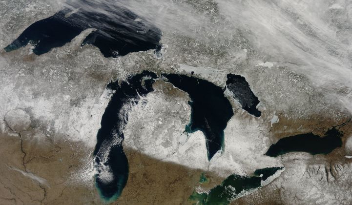 Michigan's grid is among the country's least reliable, due in part to extreme weather. (Photo: NASA)