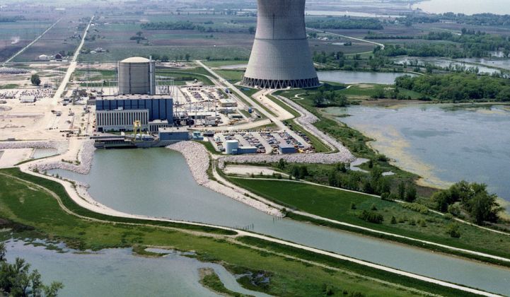 Draft bill would be a lifeline for the Davis-Besse nuclear power plant east of Toledo.