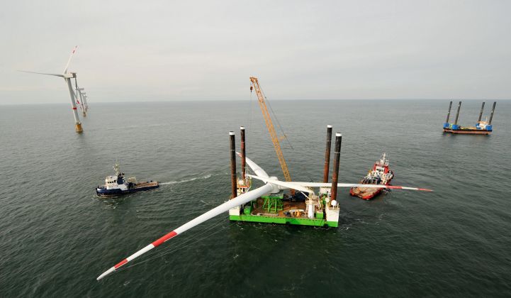 Building on Land Saves Big in Offshore Wind Construction, Study Finds