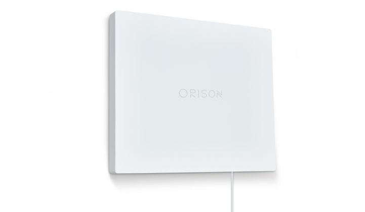 Orison's battery panel packs 2.2 kilowatt-hours, and homeowners can plug it in by hand. (Image: Orison)