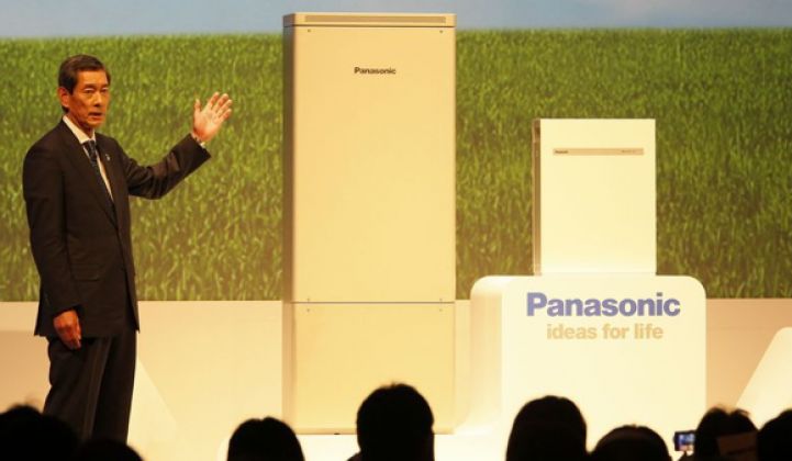 Panasonic Looks to California for Lessons on Solar-Storage Integration