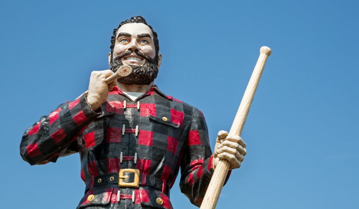 What can Paul Bunyan teach us about wind repowering?