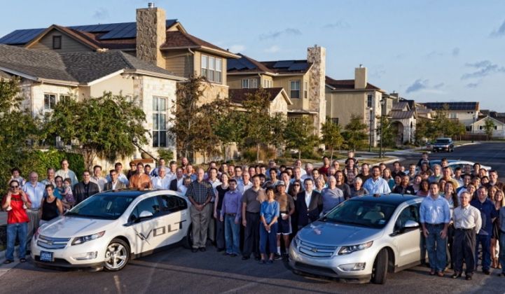 GM, OnStar Link Chevy Volts With Pecan Street Project