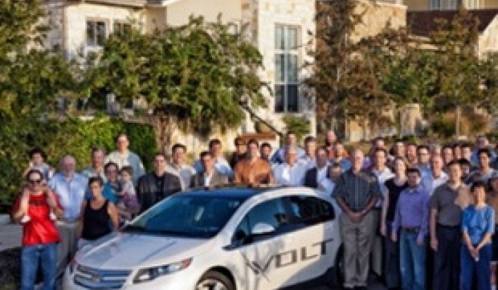 The Mobile App for Chevy Volt Home Charging
