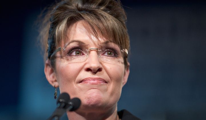 Sarah Palin Wants to Be Donald Trump’s Energy Secretary