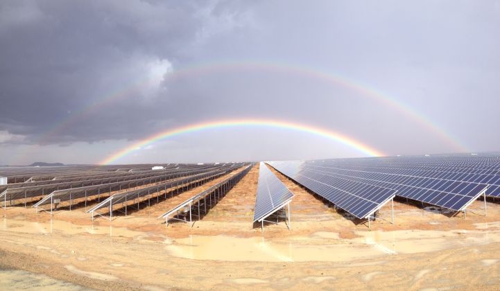 Scatec's Kalkbult solar plant in South Africa. (Credit: Scatec)