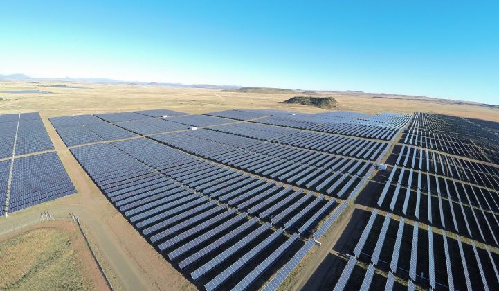 South Africa's procurement of wind and solar will need to be stepped up once the coronavirus restrictions end. (Credit: Scatec Solar)
