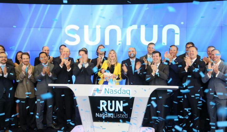 Sunrun Hits Its Target Price, Raises $251 Million in Solar Installer IPO