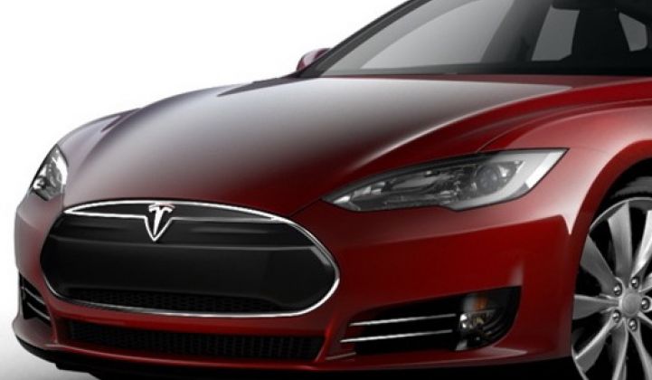 High-Speed Test Drive of Tesla Model S