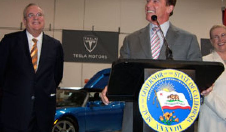 Tesla: We'll Build Electric Sedans in California