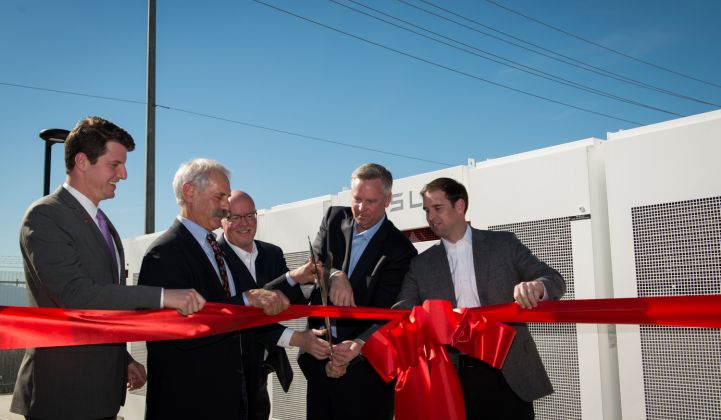 Tesla, Greensmith, AES Deploy Aliso Canyon Battery Storage in Record Time