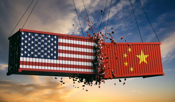 The U.S.-China solar supply chain is encumbered by a variety of tariffs.