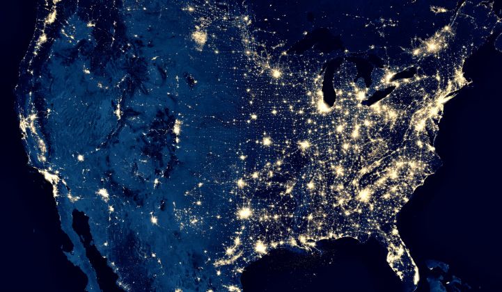 The latest report on reaching net-zero carbon by 2050 breaks down the potential benefits on a state-by-state basis. (Credit: NASA)
