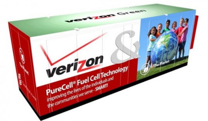 Verizon’s $100M Fuel Cell and Solar Power Play