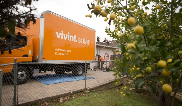 Vivint Solar Sees Strong Bookings but Guidance Softens Stock Price