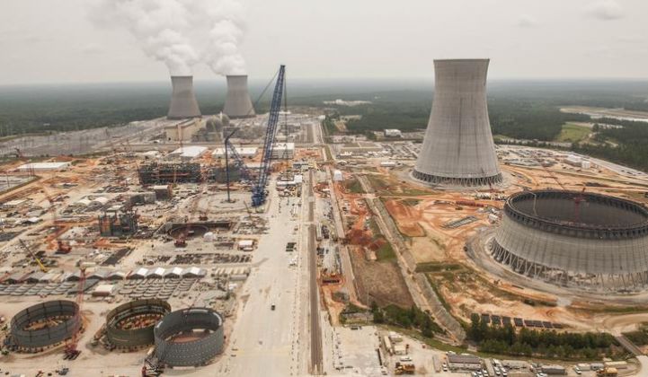 Georgia Power's Vogtle nuclear power plant under construction