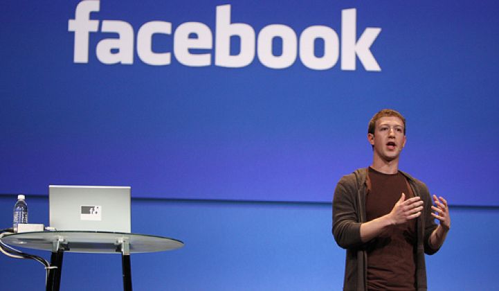 Facebook, Cleantech, and the Social Network