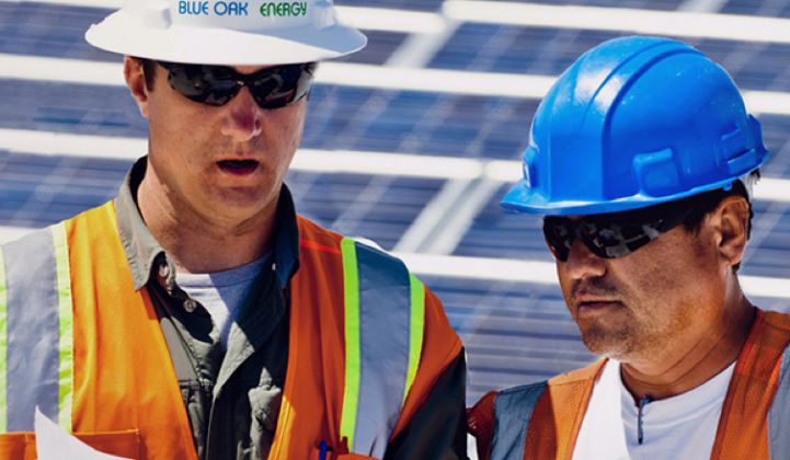 Panasonic Eco Solutions and Coronal Group Take Majority Stake in Blue Oak Energy
